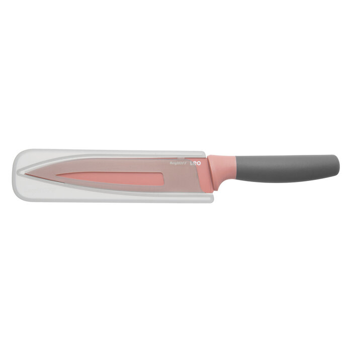 Нож для мяса 19 см розовый Leo Berghoff