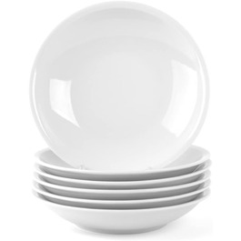 Набор глубоких тарелок 21 см, 6 предметов, белый Holst Porzellan