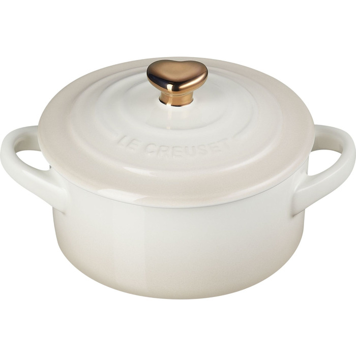 Le Creuset Кокотница 10 см/0,25 л Meringue Heart Le Creuset