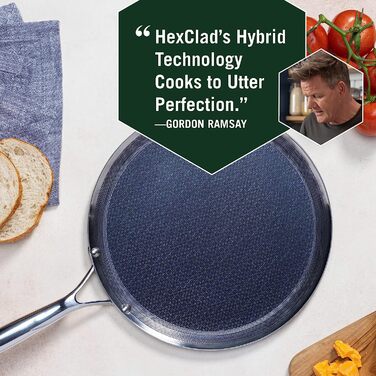 Сковорода-гриль 30 см Hybrid HEX12GRIDDLE HexClad