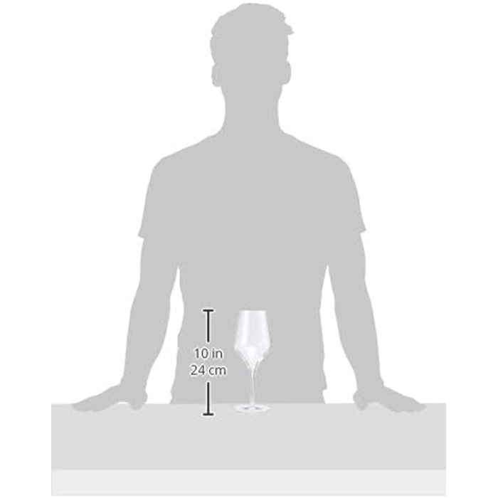 Набор бокалов для вина 6 предметов Supremo Luigi Bormioli