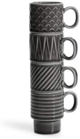 Набор кофейных чашек 4 предмета Coffee&More Sagaform