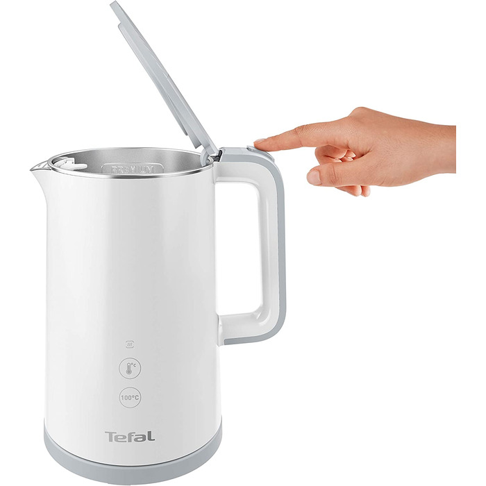 Электрический чайник Tefal Sense / 1800 Вт / 1,5 л / цифровой дисплей / 5 уровней температур