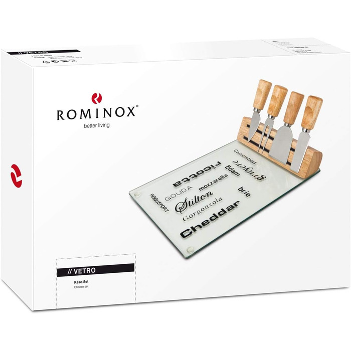 Набор аксессуаров для сыра 4 предмета 30 х 20 х 12 см ROMINOX
