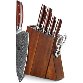 Набор ножей 7 предметов с подставкой Yi Series XINZUO