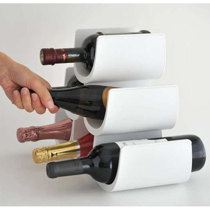 Подставка модульная для винных бутылок 34,5х30х15,5 см белая Noe Alessi