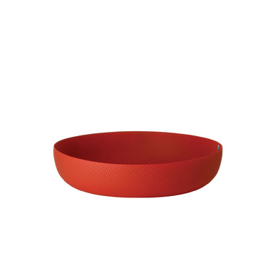 Чаша для фруктов 21 см красная Round basket Alessi