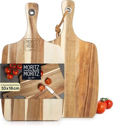Набор из 2 разделочных досок 33 x 18 см Moritz & Moritz