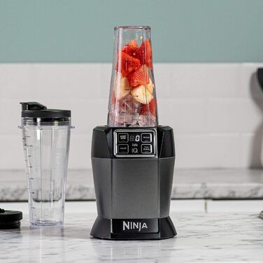 Настольный блендер 1000 Вт, и 2 стакана по 700 мл Blender with Auto-iQ BN495EU Ninja