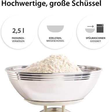 Механические кухонные весы ADE до 8 кг в стиле ретро