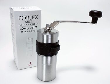 Ручная мини-кофемолка Porlex из нержавеющей стали, 20 г