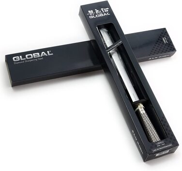 Точилка для ножей Global G-39 из алмазной нержавеющей стали, 30 см