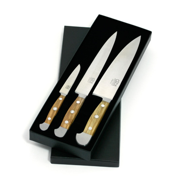 Набор ножей 3 предмета Alpha Olive Guede