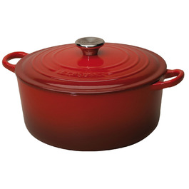 Кастрюля / жаровня 30 см, вишневый Le Creuset 