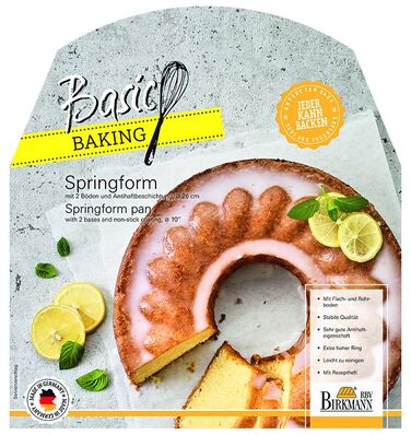 Форма для выпечки разъемная, 26 см, Basic Baking RBV Birkmann