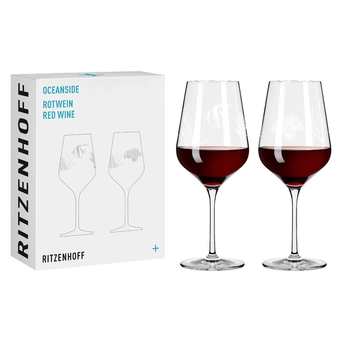 Набор бокалов для красного вина 0,570 л, 2 предмета 'Romi Bohnenberg' Oceanside Ritzenhoff