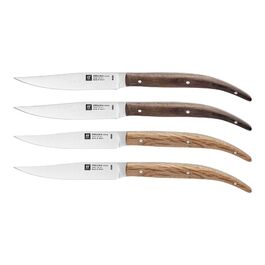 Набор ножей для стейка 10 см 4 предмета Natur/Braun Zwilling