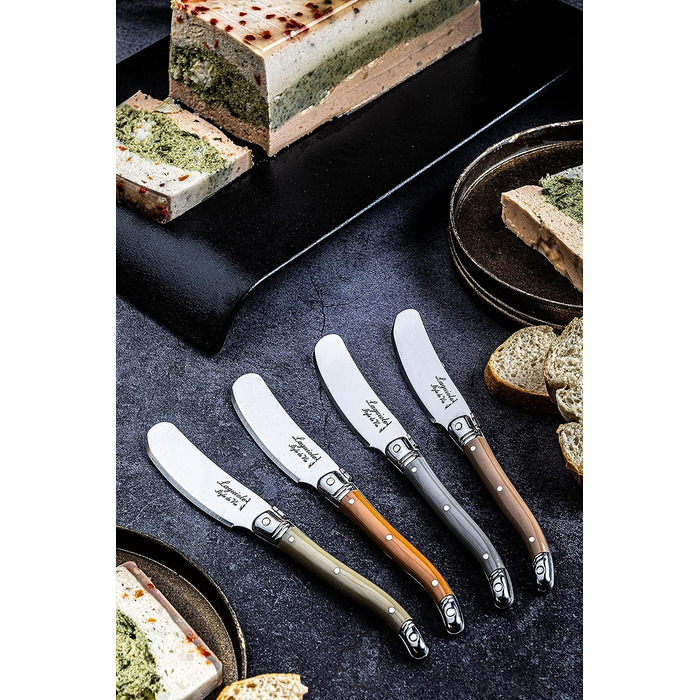 Набор ножей для масла 4 предмета Premium Line Laguiole Style de Vie
