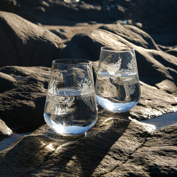 Набор стаканов для воды 0,540 л, 2 предмета 'Romi Bohnenberg' Oceanside Ritzenhoff