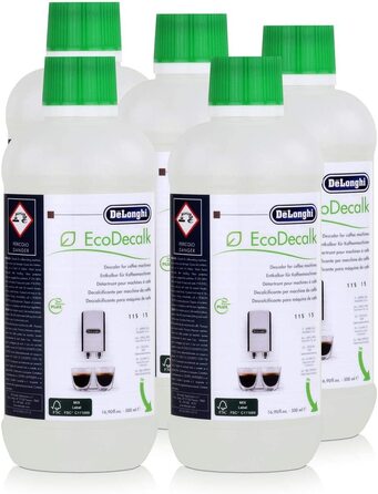 Раствор для удаления накипи DeLonghi EcoDecalk DLSC500, набор из 5 бутылок 500 мл