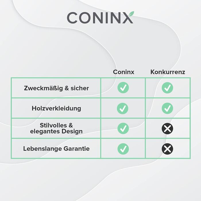 Подставка для ножей 15 отделений, коричневая Coninx