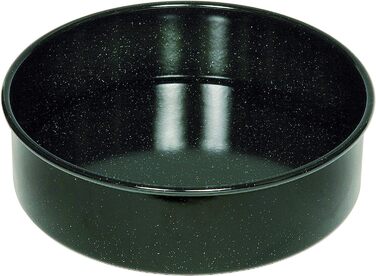 Форма для торта 26 см, эмаль, черная Riess 0494-022