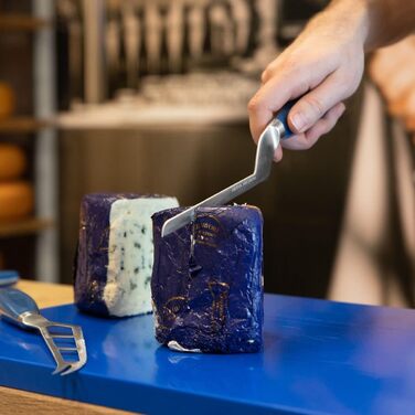 Нож для мягкого сыра 14 см, синий BOSKA