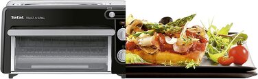 Тостер и мини-печь 2 в 1 Tefal Toast n' Grill TL6008 / 1300 Вт / 43,5 x 28,5 x 22,5 см
