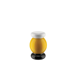 Мельница для соли / перца 7х11 см, желтый / черный / белый Alessi