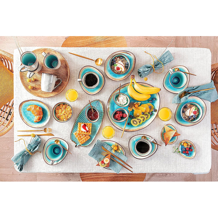 Набор сервировочных тарелок из керамогранита 11 предметов Capri Sänger
