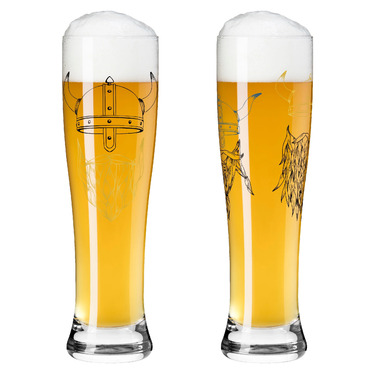 Набор бокалов для пшеничного пива 0,640 л, 2 предмета "Ana Vasconcelos" Brauchzeit Ritzenhoff