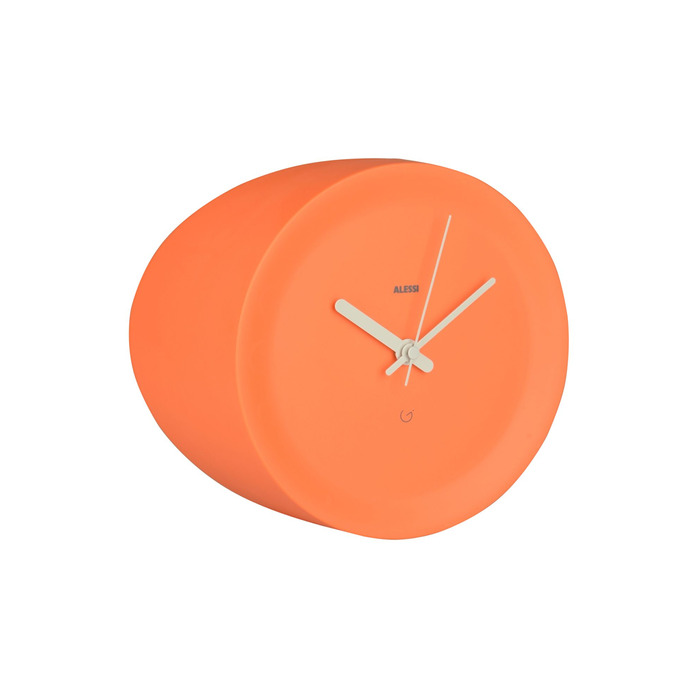 Настенные часы угловые Ø 21 см оранжевые Ora In Alessi