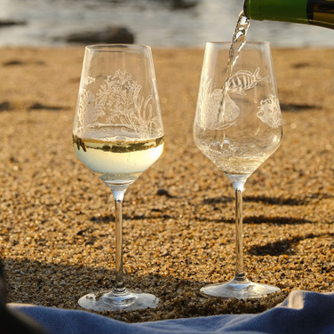 Набор бокалов для белого вина 0,380 л, 2 предмета 'Romi Bohnenberg' Oceanside Ritzenhoff