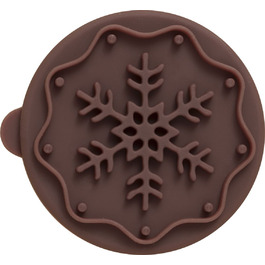 Штамп для печенья в виде снежинки, 7 см, RBV Birkmann