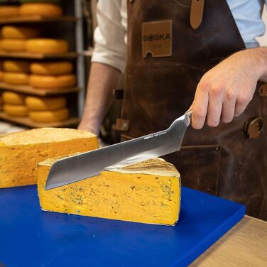 Нож для сыра 21 см, синий BOSKA