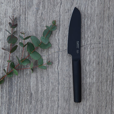 Нож для овощей 12 см черный Ron Berghoff