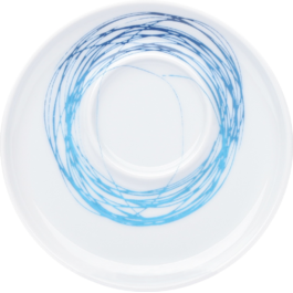Блюдце к чашке для эспрессо 11 см Five Senses Whirl Blue Kahla