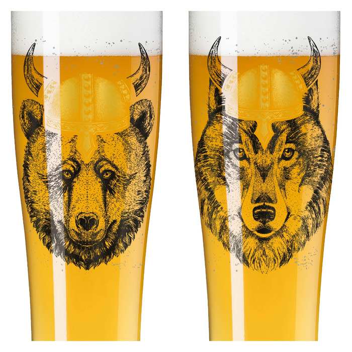 Набор бокалов для пива 0,640 л, 2 предмета "Ritzenhoff Design Team" Brauchzeit Ritzenhoff