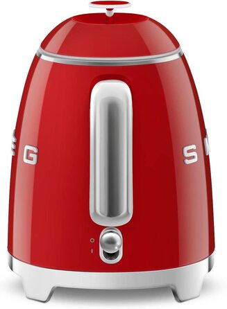 Электрический мини-чайник 0,8 л 1400 Вт красный Smeg