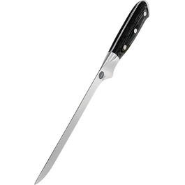Филейнй нож Wilfa Wilfa1948 - нож с лезвием длиной 20 см из немецкой стали, твердость лезвия HRC 54-57, тонкий и гибкий