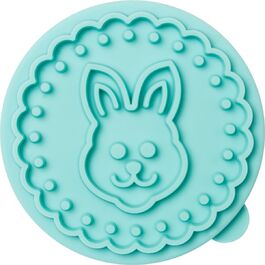 Штамп для печенья в виде кролика, 7 см, Be Happy & Smile, RBV Birkmann