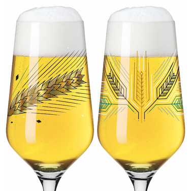 Набор бокалов для пива 0,370 л, 2 предмета "Andreas Preis" Brauchzeit Ritzenhoff
