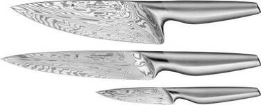 Набор из 3 ножей Damasteel Chef`s Edition WMF