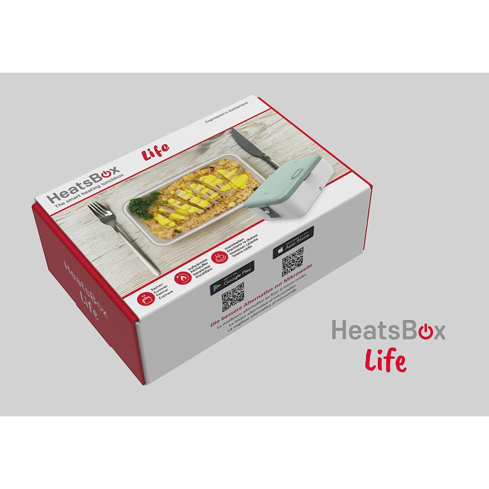 Электрический ланч-бокс Faitron HeatsBox Life 850 мл, 100 Вт