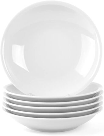 Набор глубоких тарелок 21 см, 6 предметов, белый Holst Porzellan