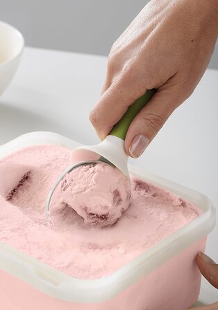 Ложка для мороженого зеленая Ice Cream Scoop Joseph Joseph Dimple