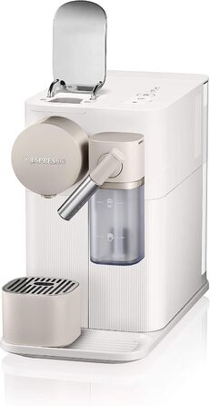 Кофемашина с насадкой для вспенивания молока, белая Nespresso Lattissima One De'Longhi