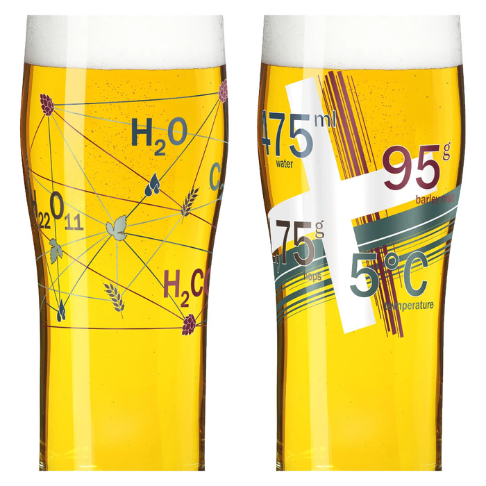 Набор бокалов для пива 0,630 л, 2 предмета "Weis Communications" Brauchzeit Ritzenhoff