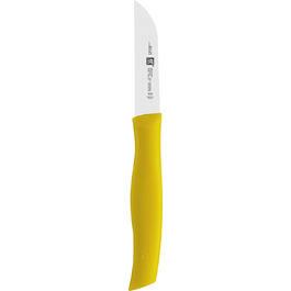 Нож для чистки овощей 8 см желтый Twin Grip Zwilling